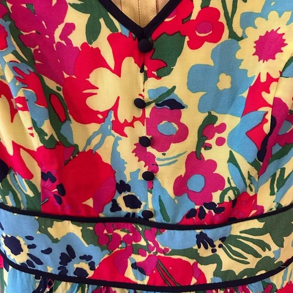 NWT ModCloth Size S Small Eyes On You Floral Maxi Dress - Picture 4 of 5